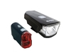 Chirp YORK/STAR Akku/Batterie-Leuchten-Set 30 Lux schwarz 30 Lux
