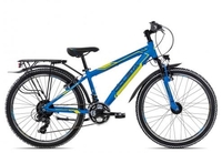 Ciclista Adventure 18 24 blue lime black 34 cm Fahrräder