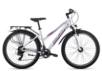 Ciclista Adventure 26 Trapez 26 Zoll white violet grey 43 cm Radgröße 43 cm white violet grey 26 Zoll