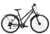 Ciclista All Road Trapez 45 cm black blue lime 28 Zoll