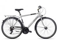 Ciclista Ponte Vecchio silver black red 48 cm Cityräder