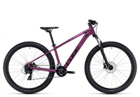 Cube Access WS 2023 darkpurple´n´pink XS Hardtail-Mountainbikes