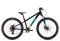 Cube Acid 240 Disc 2023 black´n´green unisize Hardtail-Mountainbikes
