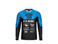 Cube Edge Rundhalstrikot langarm 3XL actionteam 3XL actionteam