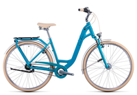 Cube Ella Cruise Wave 2022 49 cm aquamarine´n´black 28 Zoll