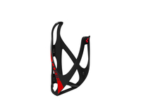 Cube HPP Flaschenhalter matt black red