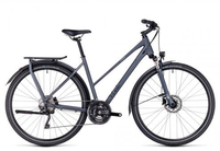 Cube Kathmandu EXC Trapez 2024 darkgrey´n´grey 54 cm Trekkingräder