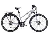 Cube Nature EXC Allroad Trapez polarsilver´n´black S Trekkingräder