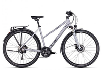 Cube Nature EXC Allroad Trapez 2023 polarsilver´n´black XS Trekkingräder