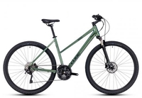 Cube Nature EXC Trapez 2024 verde´n´black 46 cm Crossräder