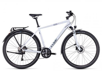 Cube Nature PRO Allroad 2024 frostwhite´n´grey 54 cm Crossräder