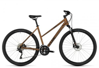Cube Nature PRO Trapez 2024 gold´n´black 46 cm Crossräder