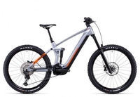 Cube Stereo Hybrid 160 HPC SL polarsilver´n´orange 16 Zoll E-Bike Fully