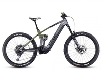 Cube Stereo Hybrid 160 HPC TM 750 27.5 2024 flashgrey´n´olive L E-Bike Fully