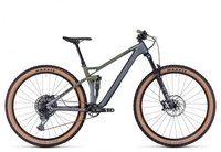 Cube Stereo ONE22 HPC TM 2023 flashgrey´n´olive L Full-Suspension Mountainbikes