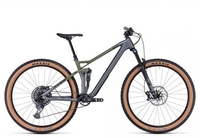 Cube Stereo ONE22 HPC TM 2024 flashgrey´n´olive XL Full-Suspension Mountainbikes