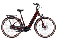 Cube Supreme Hybrid PRO 625 Wave 2023 red´n´black L E-Cityräder