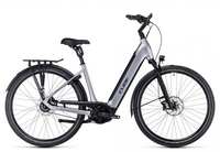 Cube Supreme Hybrid SLX 625 Wave 2024 polarsilver´n´black 54 cm E-Cityräder