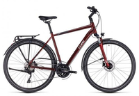 Cube Touring EXC 2023 red´n´white M Trekkingräder