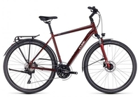 Cube Touring EXC 2023 red´n´white XL Trekkingräder
