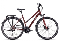 Cube Touring EXC Trapez 2023 red´n´white XS Trekkingräder