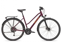 Diamant Elan Deluxe Trapez 2023 purpur 45 cm Trekkingräder