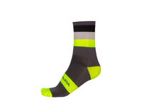 Endura Bandwidth Streifensocken S-M neon gelb S-M neon gelb