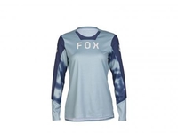 Fox Racing Defend Langarm Jersey Women blau S Fahrradbekleidung