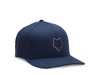 Fox Racing Flexfit Hat blau L/XL Fahrradbekleidung