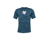 Fox Racing Ranger Tru Dri SS Jersey blau S Fahrradbekleidung