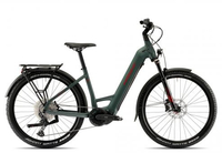 Haibike Trekking 5 Wave 2023 olive/red 45 cm E-Trekkingräder
