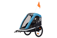 Hamax Avenida One Kinderanhänger 1 Kind petrol blue