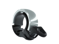 Knog Oi Classic Fahrradglocke schwarz/grau 22.2 mm Fahrradteile