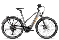 KTM Macina Magic X Pro Trapez 2026 machine grey matt/orange black 46 cm E-Trekkingräder