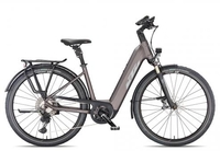 KTM Macina Style 710 Wave 2024 elderberry matt/grey orange 46 cm E-Trekkingräder