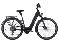 KTM Macina Style 730 Wave 2025 black matt/grey orange 46 cm E-Trekkingräder