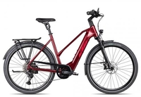 KTM Macina Style Pro Trapez 2025 darkred/berry grey 51 cm E-Trekkingräder