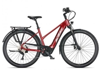 KTM Macina Tour CX 510 Trapez chrome red/silver orange 46 cm E-Trekkingräder