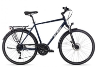 KTM SARAGOSSA 2024 eve blue/silver 56 cm Trekkingräder