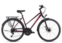 KTM SARAGOSSA Trapez 2024 dark red/berry 56 cm Trekkingräder