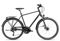 KTM VALENCIA STREET 2024 metallic black matt/black lime 51 cm Trekkingräder