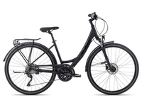 KTM VALENCIA STREET Wave 2023 black matt/black fire orange 46 cm Trekkingräder