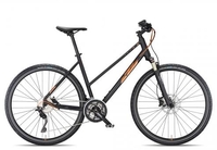 KTM X-LIFE 1964 CROSS Trapez 2025 black matt/chrome orange 51 cm Crossräder