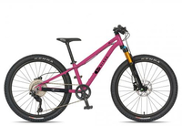 KUbikes 24 MTB DISC lasur pink 29 cm Mountainbikes