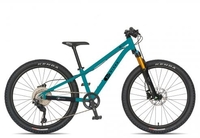 KUbikes 24 MTB DISC türkis glitter 29 cm Mountainbikes