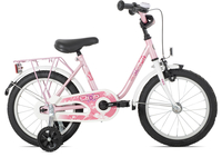 Maxim Kinderfahrrad 16 Zoll 27 cm pink weiß 27 cm pink weiß