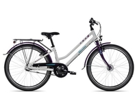 Maxim Liria 24 3 Trapez metallic white 32 cm Fahrräder