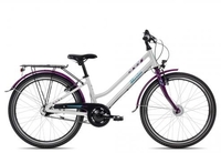 Maxim Liria 24 7 Trapez metallic white 32 cm Fahrräder