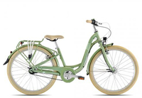 Puky SKYRIDE 24-7 Classic retro green unisize Fahrräder