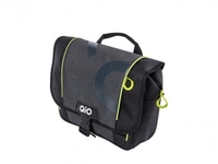 QIO Mattis Fronttasche KlickFix schwarz/grau 8 Liter Fahrradzubehoer